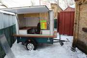 Мобильная кофейня на базе прицепа