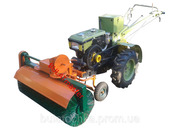 Щетка подметальная к мотоблоку, снегоуборщик для мотоблока