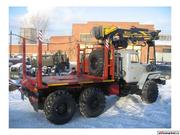 Услуги и аренда лесовоза по Украине.