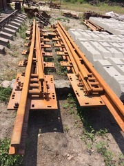 Продам стрелочные переводы новые и б/у, брус для стрелочных переводов