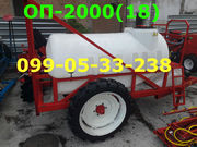 Полмарк Оп-2000-18 ПРИЦЕПНОЙ опрыскиватель РЕАЛЬНЫЙ